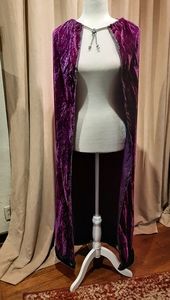 Velvet cape